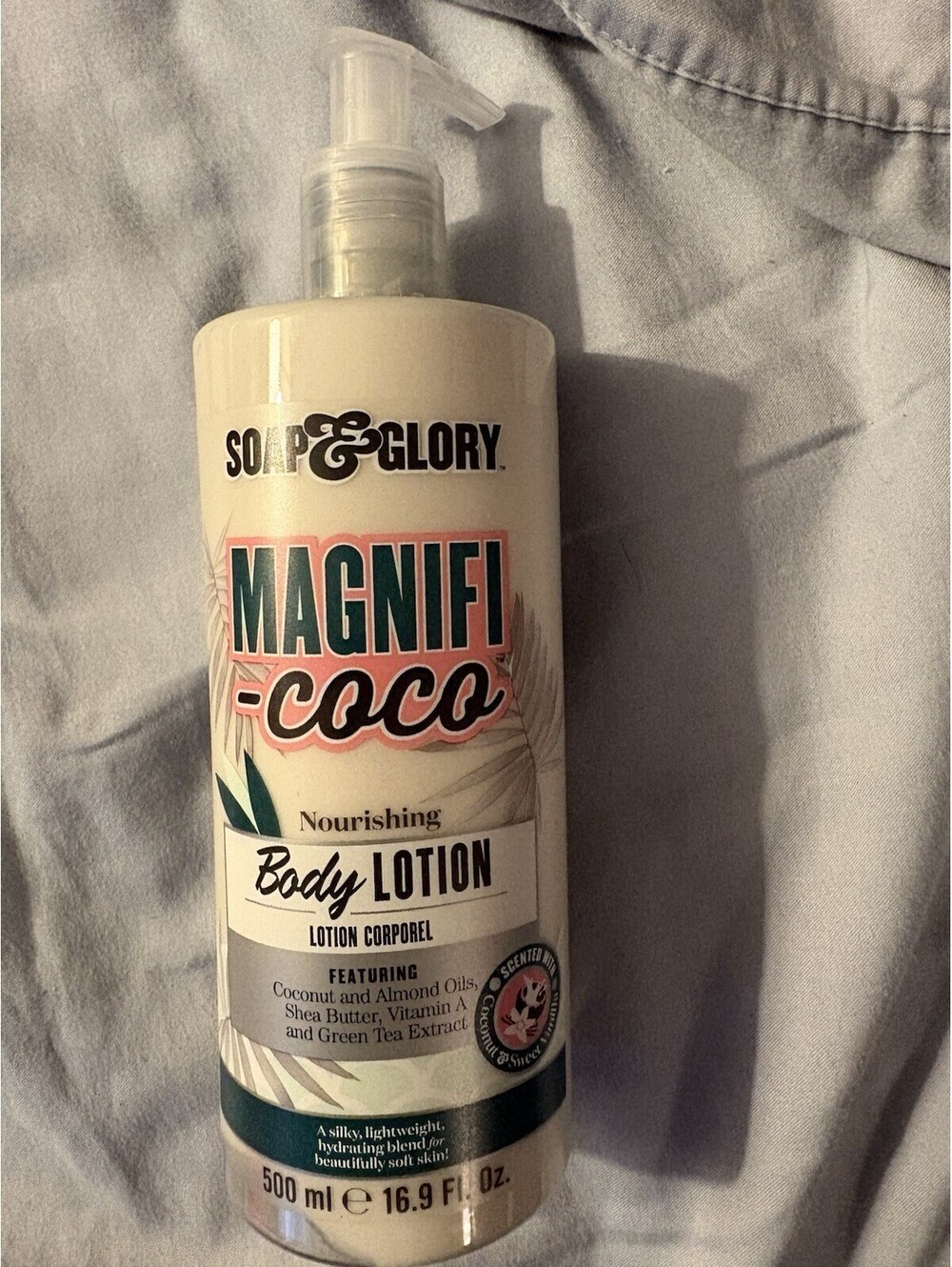 Soap & Glory Magnifi-Coco Nourishing/Moisturizing Body Lotion-16.9 Oz-New